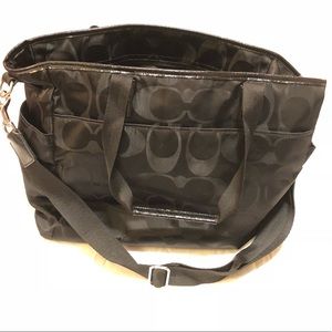 Coach diaper bag